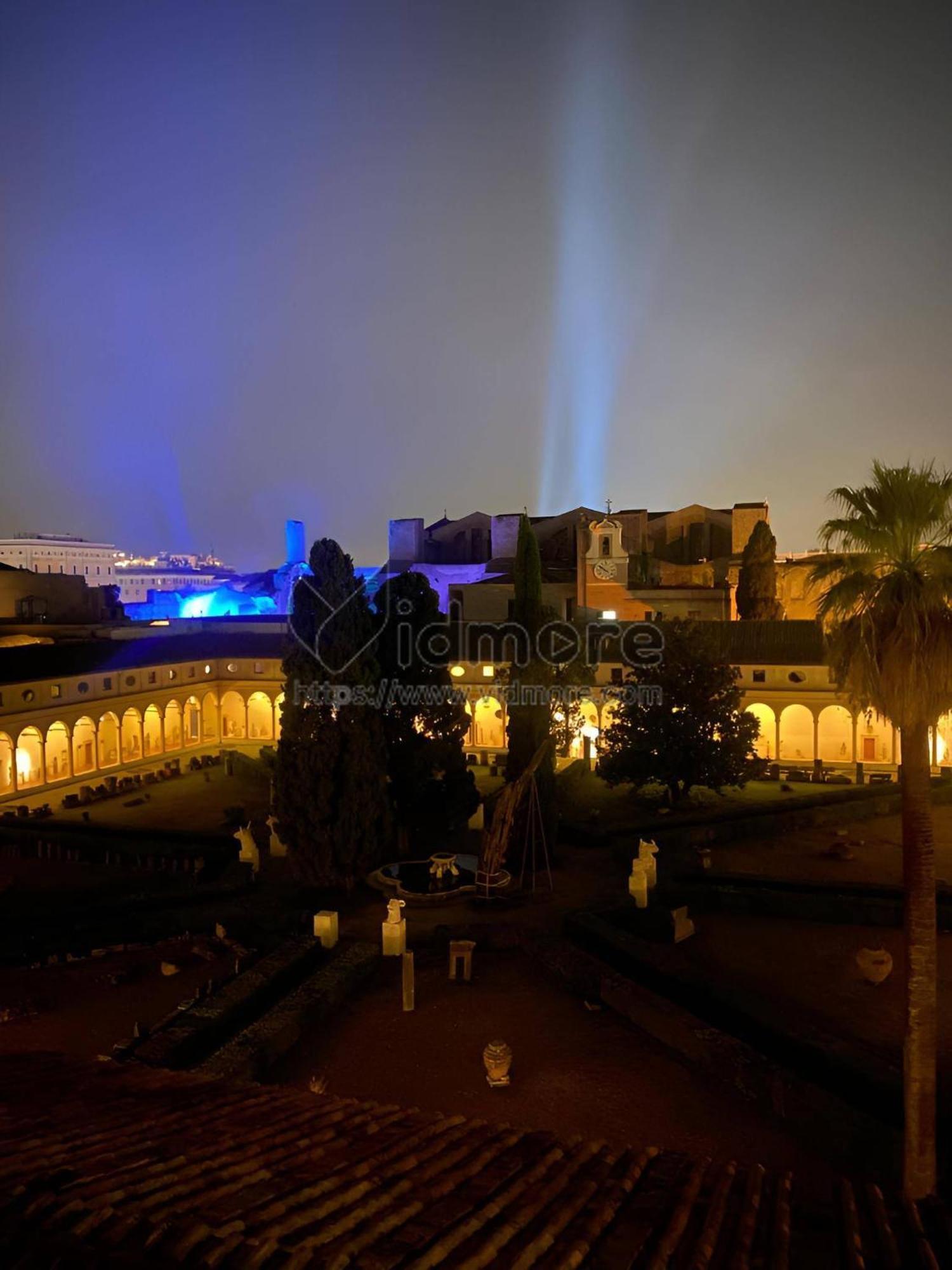 Camera X2 Con Magnifica Vista Sul Chiostro Di Michelangelo E Le Terme Di Diocleziano Rom Eksteriør billede